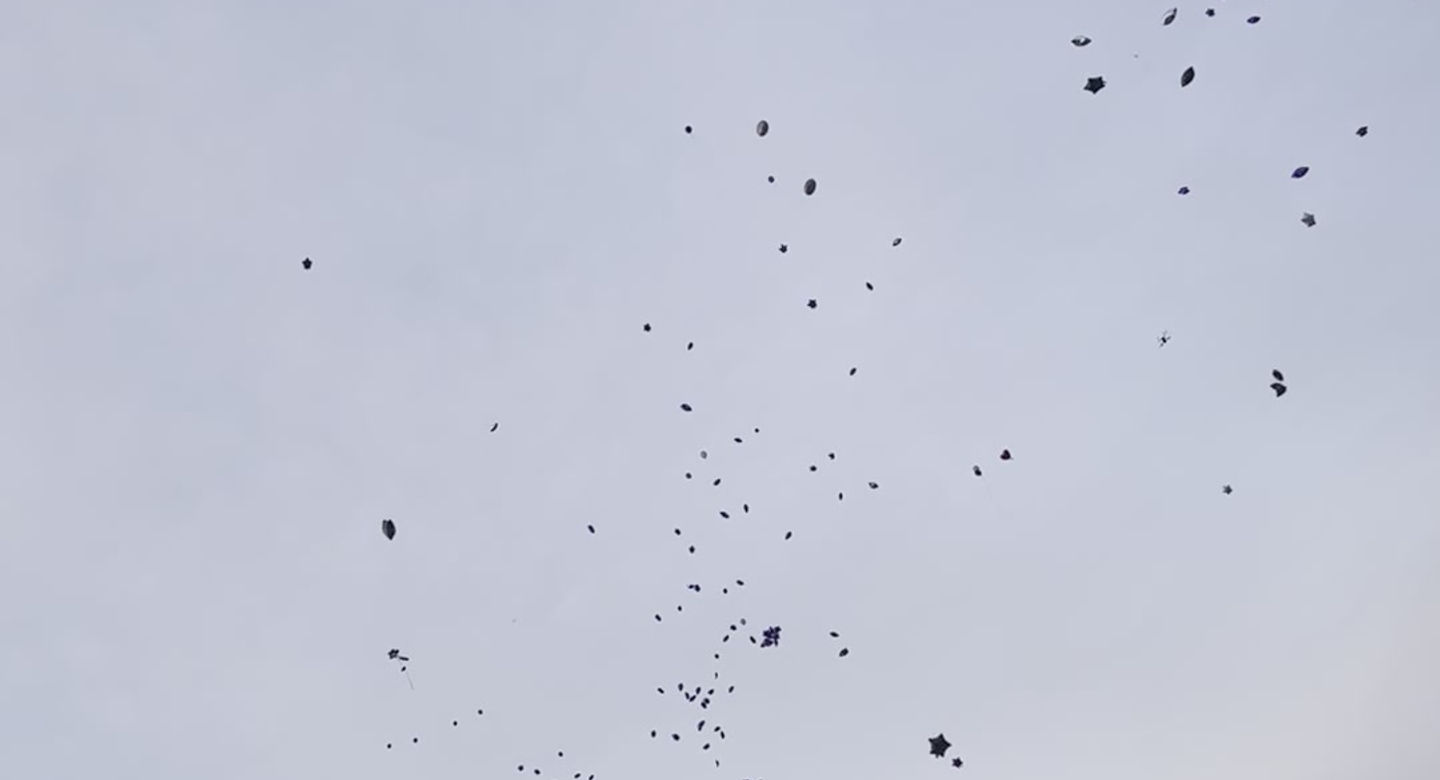 Balloon Release in honor of Qay